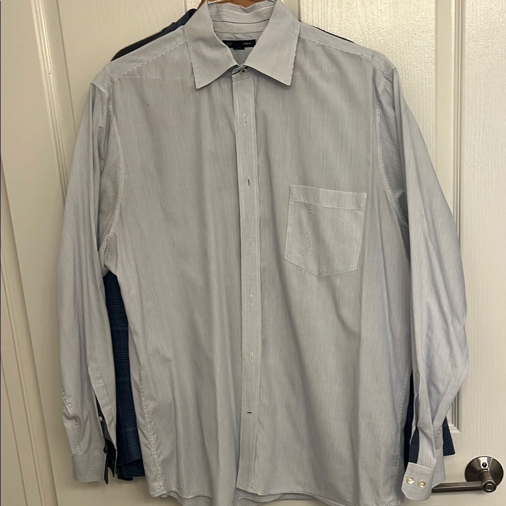 Banana Republic White Dress Shirt Crisp Formal Design